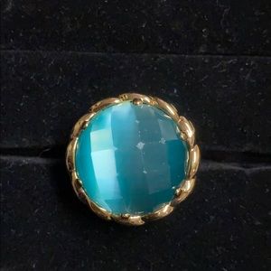 Kate Spade teal ring